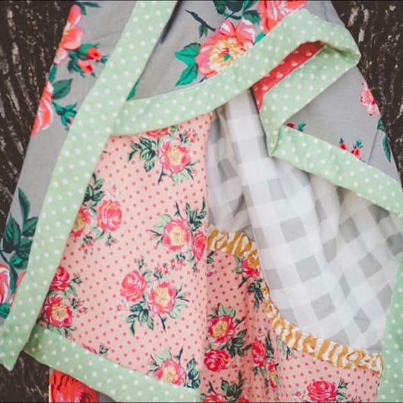 NIB Matilda Jane Day Dreamer Quilted Throw Blanket - Picture 2 of 3